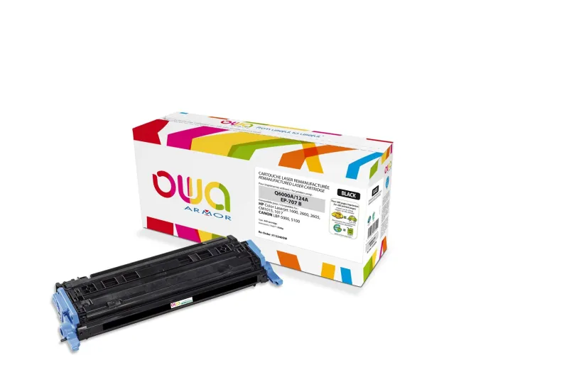 OWA Armor toner kompatibilný s HP Q6000A, 2500st, čierna/black