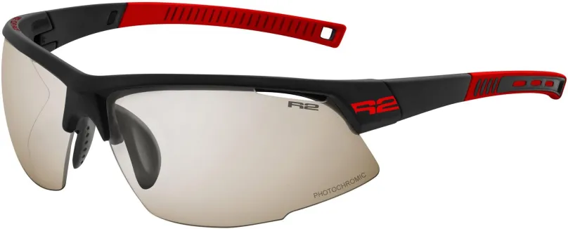 Cyklistické okuliare R2 RACER AT063W čierne/červené