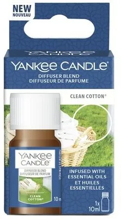 Esenciálny olej YANKEE CANDLE Ultrasonic Aroma Clean Cotton 10 ml