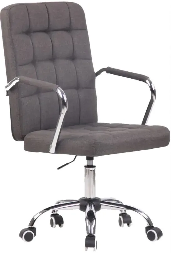 Kancelárska stolička BHM GERMANY Terni, textil, tmavo šedá