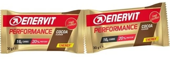 Energetická tyčinka Enervit Performance Bar (30 + 30 g) kakao