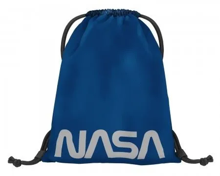 Vak na chrbát BAAGL Vrecko na obuv NASA modrý