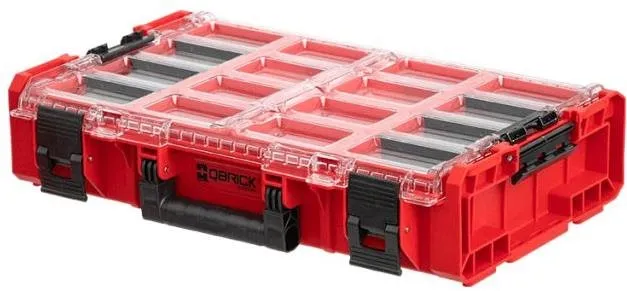 Box na náradie Box na náradie QBRICK SYSTEM ONE Organizátor XL RED Ultra HD - 58,5 x 38,5 x 13,1 cm