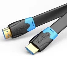 Video kábel Vention Flat HDMI Cable 0.5m Black
