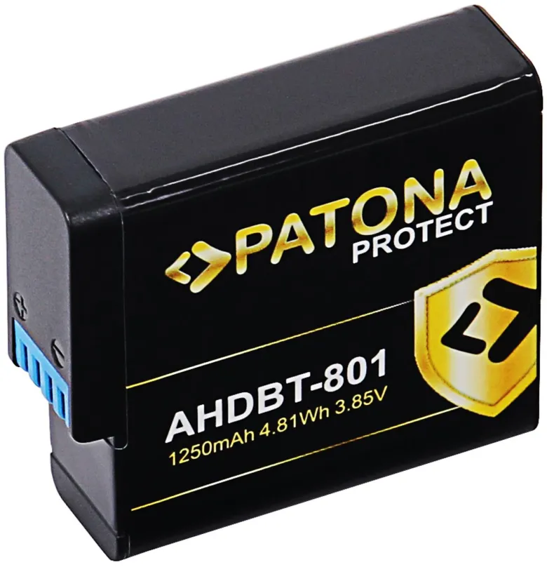 Batéria pre fotoaparát PATONA pre GoPro Hero 5/6/7/8 1250mAh Li-Ion Protect