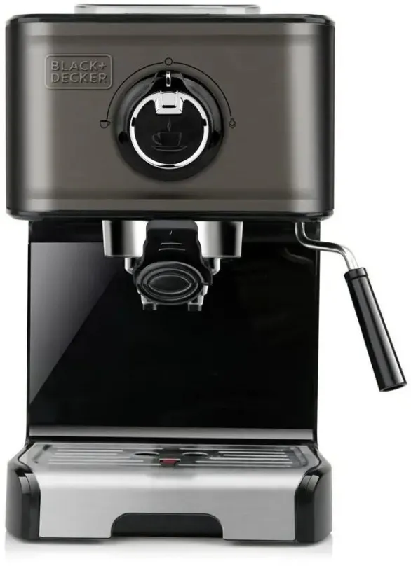 Pákový kávovar Black+Decker BXCO1200E, do domácnosti, príkon 1200 W, tlak 15 bar, objem