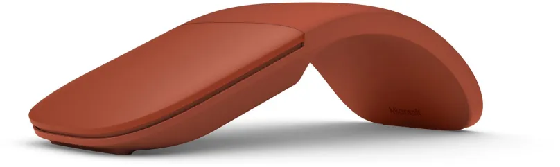 Myš Microsoft Surface Arc Mouse, Poppy Red, bezdrôtová, BlueTrack, 1000DPI, 3 tlačidlá, bl