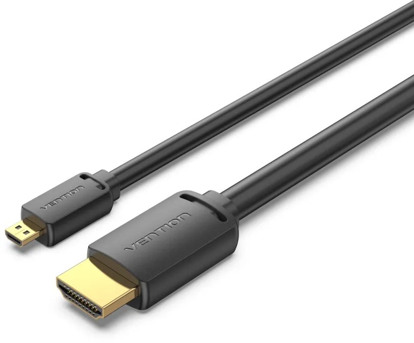 Video kábel Vention HDMI-Micro 4K HD Cable 2m Black