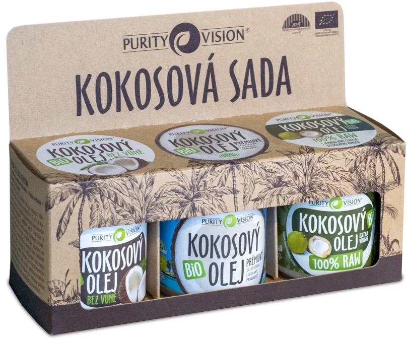 Darčeková kozmetická sada PURITY VISION Kokosová sada