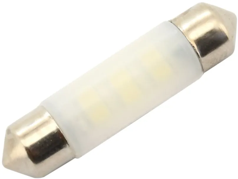 LED autožiarovka COMPASS Žiarovka 6 LED SMD 12V suf.10X39 SV8.5 NEW-CAN-BUS biela 2ks