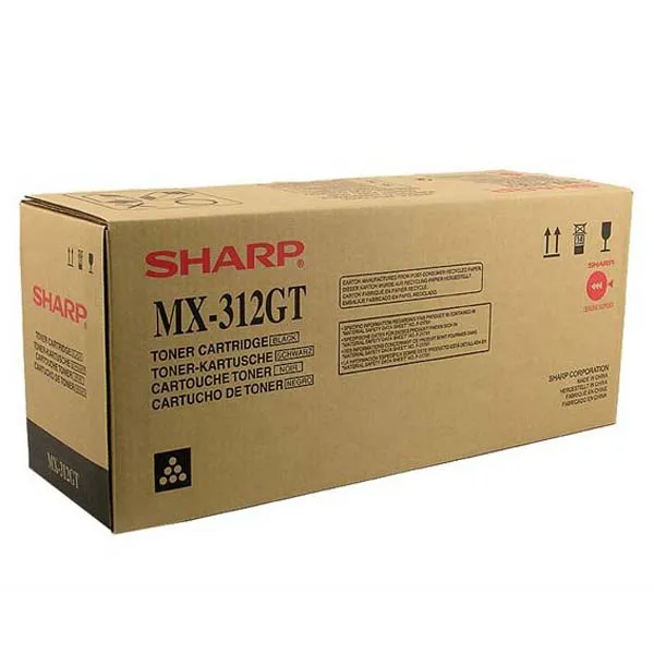 Sharp originálny toner MX-312GT, black, 25000str., Sharp MX-M260, M260N, M310, M310N, O