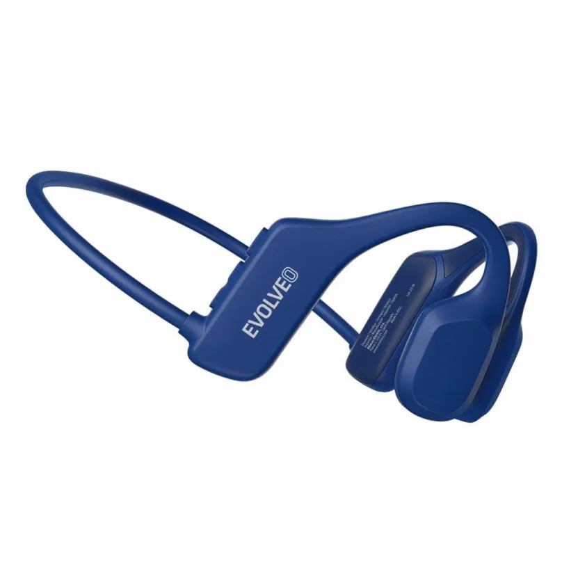 Bezdrôtové slúchadlá EVOLVEO BoneSwim Lite MP3 8GB modré