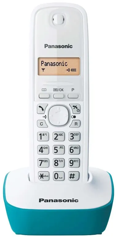 Domáci telefón Panasonic KX-TG1611FXC Blue / Green