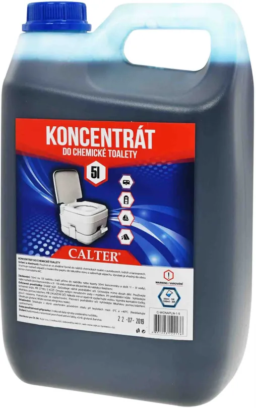Roztok Calter do chemickej toalety - 5L