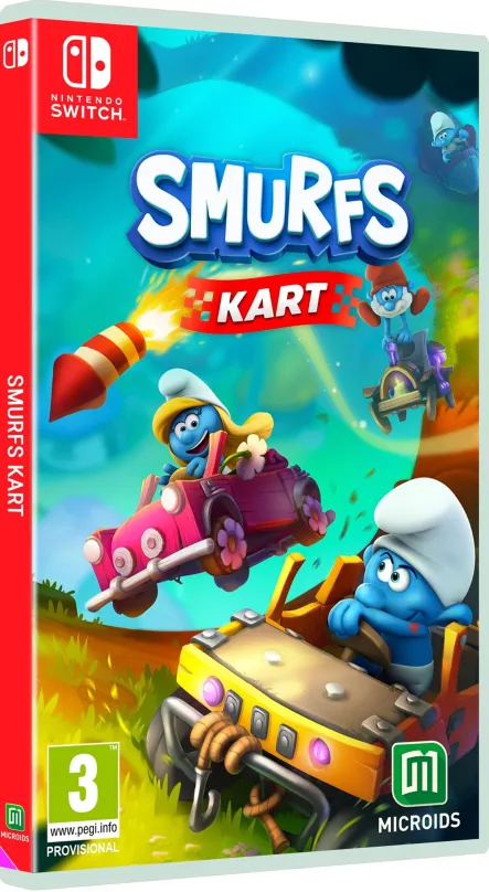 Hra na konzole Smurfs Kart Turbo Edition - Nintendo Switch