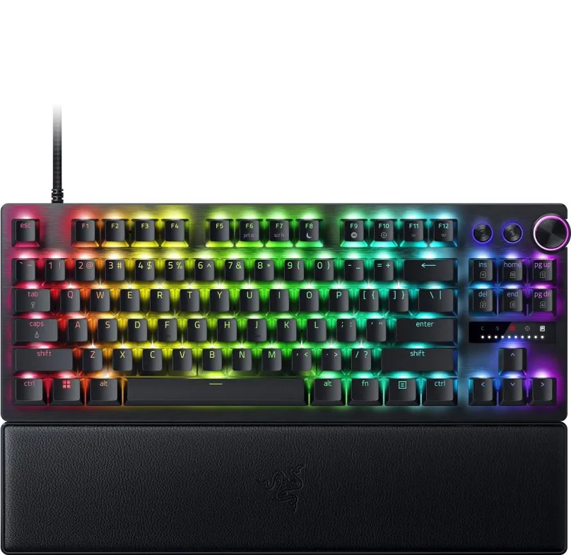 Herná klávesnica Razer HUNTSMAN V3 PRO Tenkeyless Analog Optical Esports Keyboard, US Layout