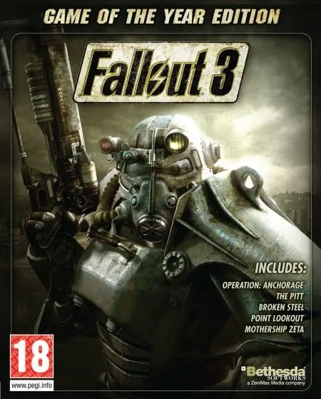 Hra na PC Fallout 3 Game Of The Year Edition - PC DIGITAL, elektronická licencia, kľúč pre
