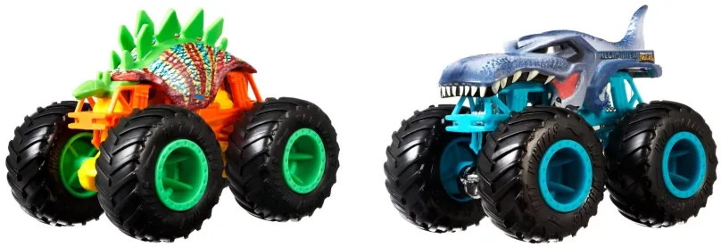 Hot Wheels® Monster Trucks Demolačné duo Donkey Kong vs. Bowser, Mattel HNX23