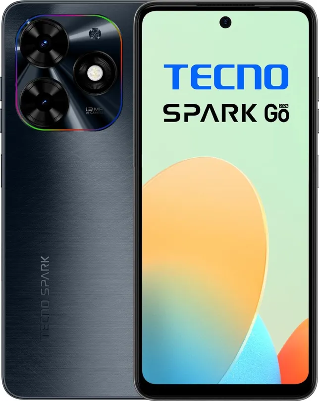Mobilný telefón Tecno Spark Go 2024 4GB/128GB čierny