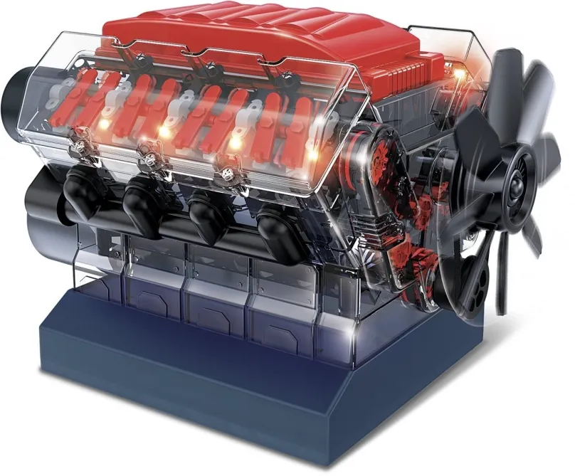Stavebnica Stemnex Motor V8 model
