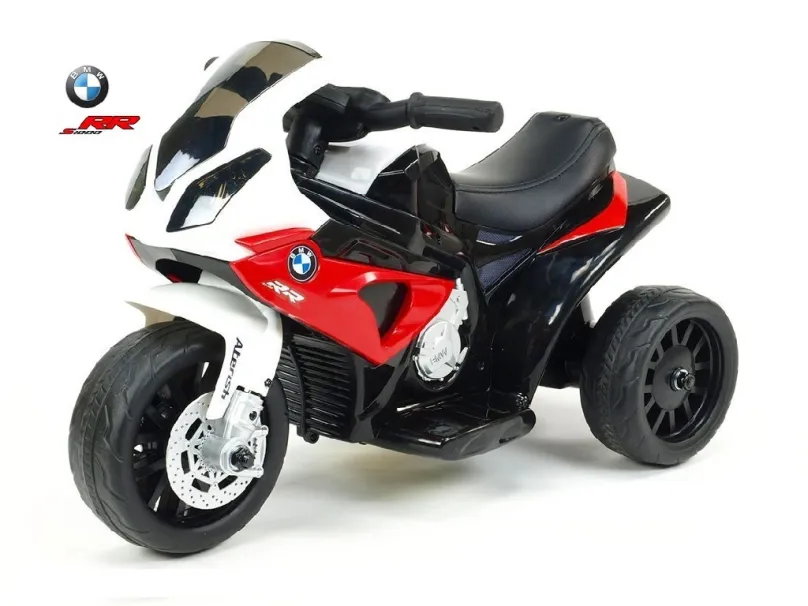 Elektrická motorka pro děti Trike BWM S1000RR, červená