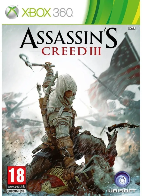Hra na konzole Assassins Creed III - Xbox 360