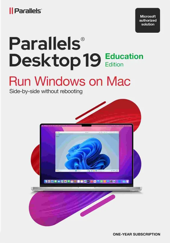 Grafický softvér Parallels Desktop 19, Mac, Academic na 12 mesiacov (elektronická licencia)