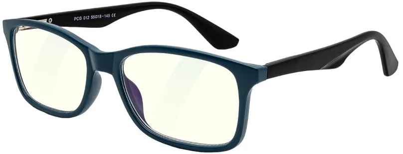 Okuliare na počítač GLASSA, Blue Light Blocking Glasses PCG 012, +1,00 dio, modro čierne