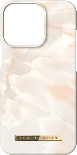Kryt na mobil Fashion iDeal Of Sweden pre iPhone 14 Pre Rose Pearl Marble