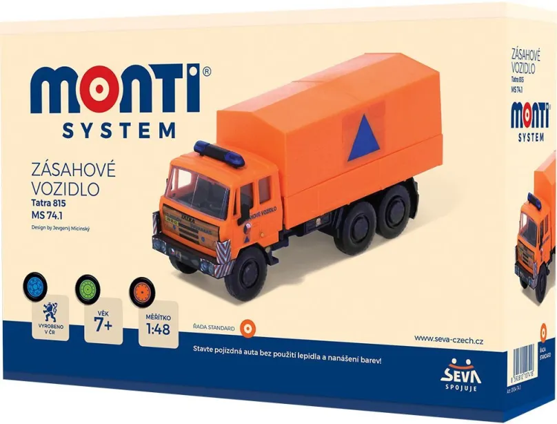 Stavebnica Monti System MS 74.1 – Zásahové vozidlo