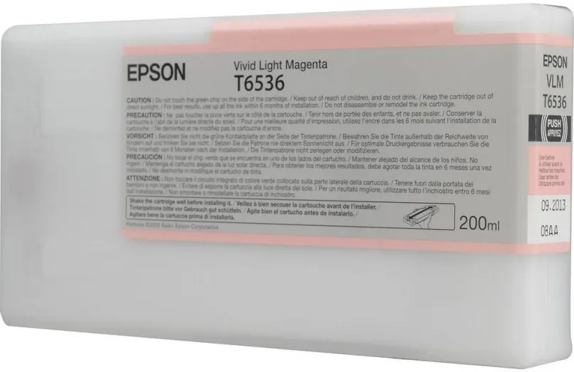 Cartridge Epson T6536 svetlo purpurová