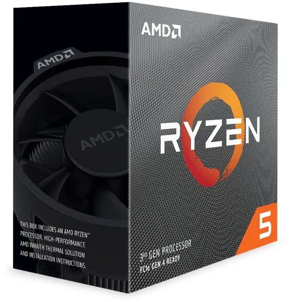 Procesor AMD Ryzen 5 3600, 6 jadrový, 12 vlákien, 3,6 GHz (TDP 65W), Boost 4,2 GHz, 32MB L