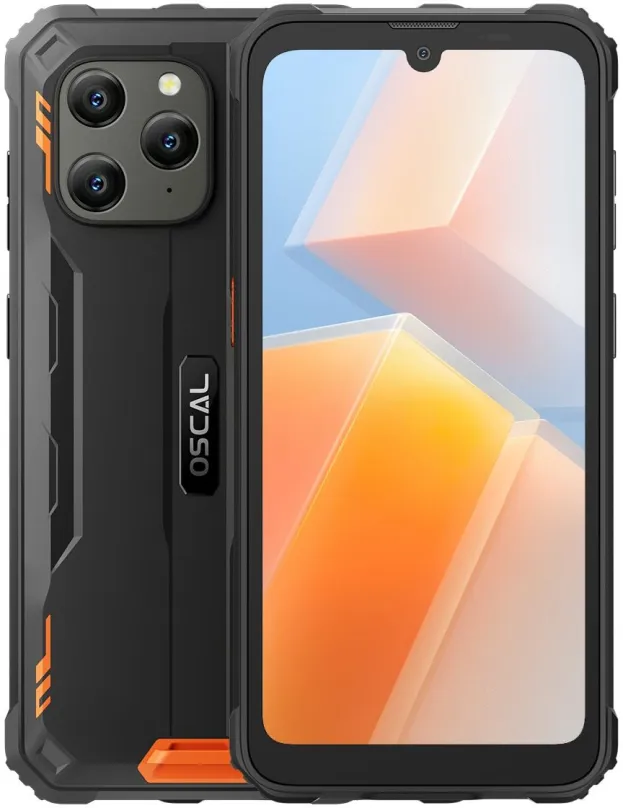 Mobilný telefón Oscal S70 Pro orange