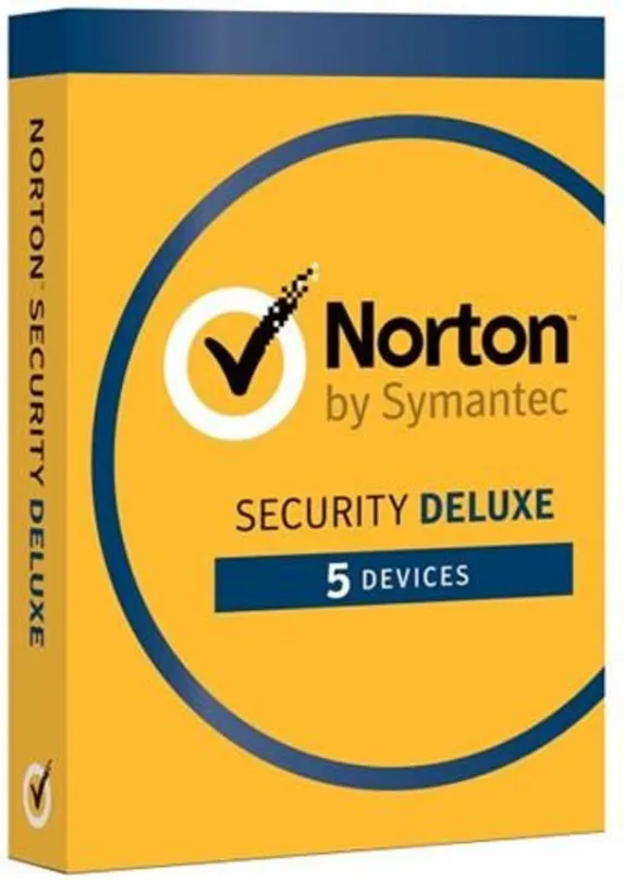 Antivírusový program Norton Security Deluxe CZ 1 užívateľ na 5 zariadení na 2 roky (elektronická licencia)