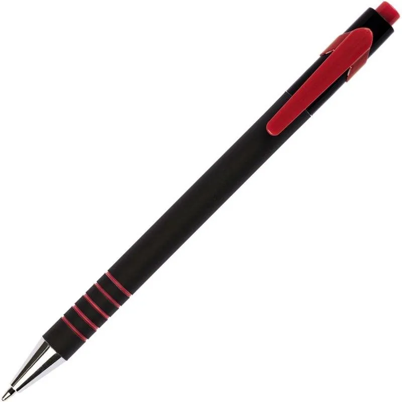 Guľôčkové pero Q-CONNECT LAMDA BALL 0.7 mm, červené