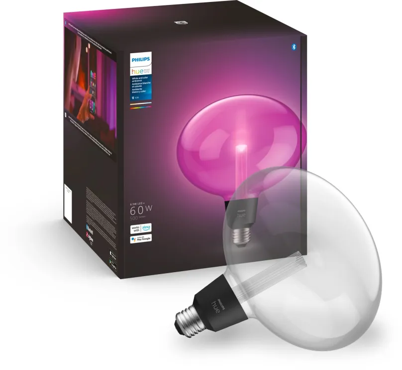 LED žiarovka Philips Hue White and Color Ambiance Light Guide E27 Ellipse