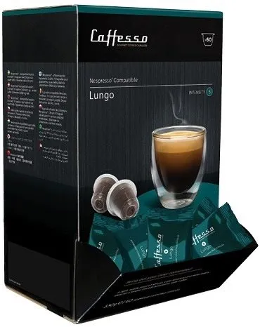 Kávové kapsule Caffesso Lungo 60ks