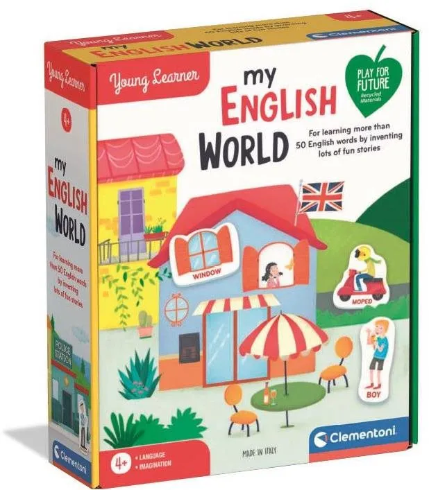 Interaktívna hračka Clementoni Môj anglický svet