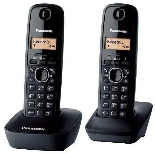 Telefón pre pevnú linku Panasonic KX-TG1612FXH DECT Duo