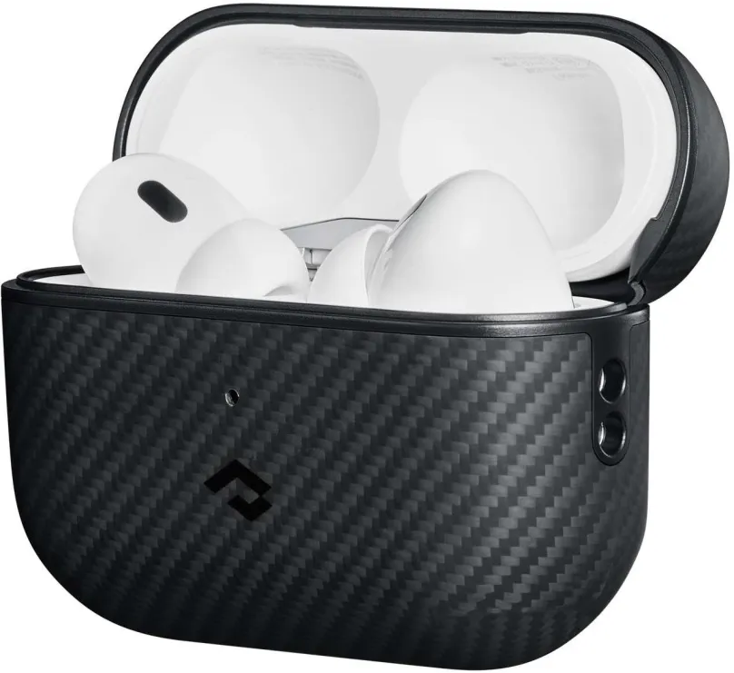 Púzdro na slúchadlá Pitaka MagEZ Case Black/Grey Airpods Pro 2