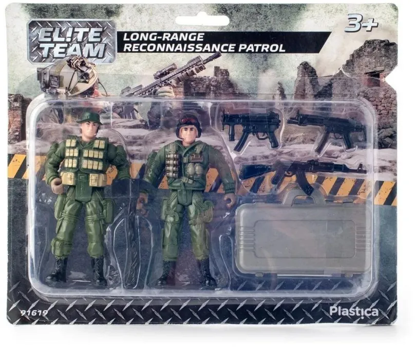 Herný set Plastica Long-range reconnaissance patrol, elitný tím