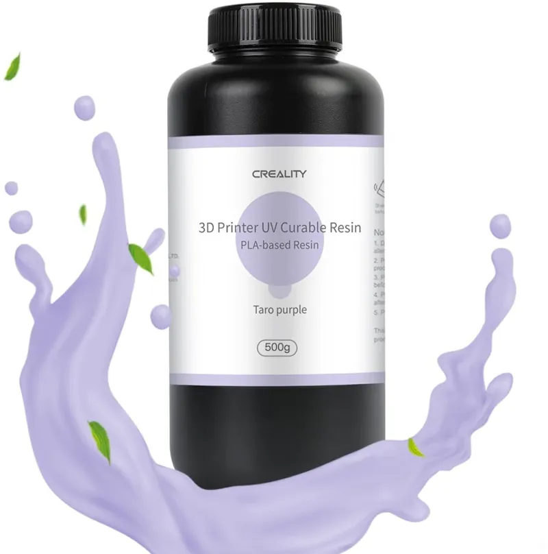 UV resin Creality Plant-based Purple 0.5kg, fialová farba, hmotnosť 0,5kg
