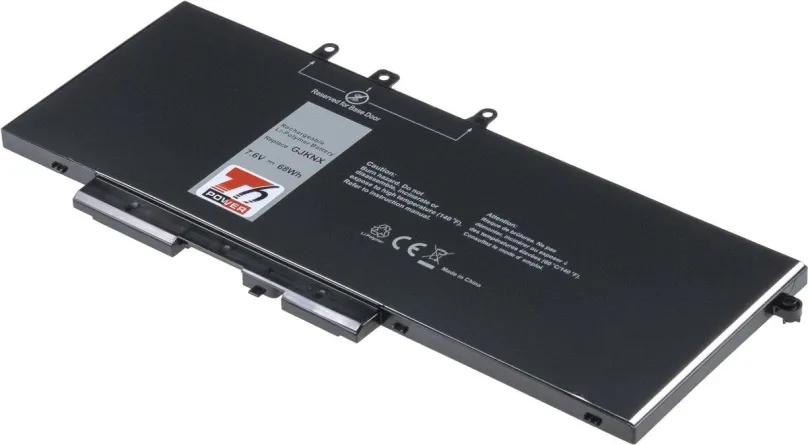 Batéria do notebooku T6 Power pre Dell Latitude 14 5480, Li-Poly, 7,6 V, 8950 mAh (68 Wh), čierna