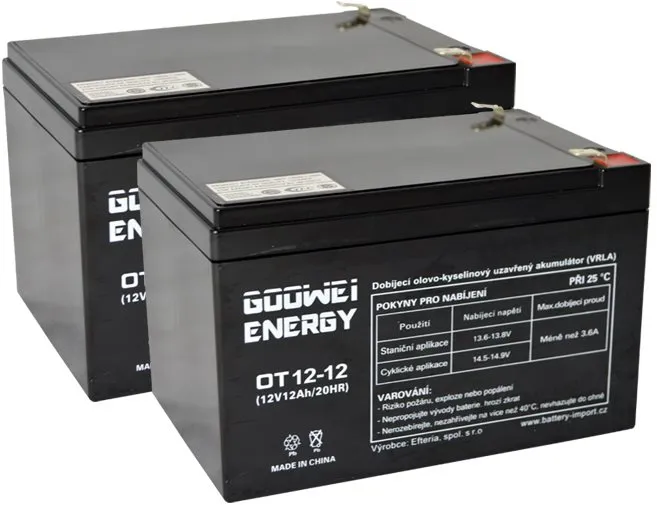 Batérie pre záložné zdroje GOOWEI RBC6