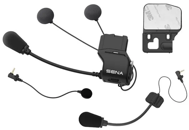 Intercom SENA držiak na prilbu s príslušenstvom pre headset 20S / 20S EVO / 30K (tenká slúchadlá)