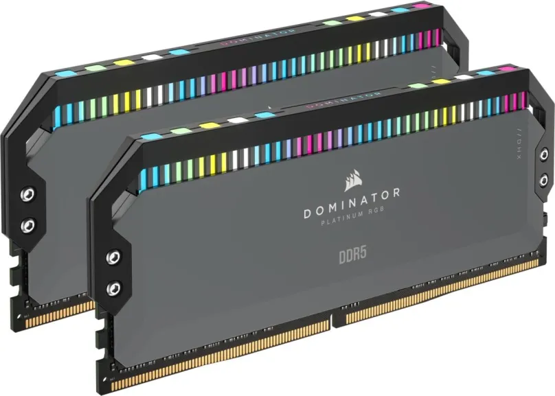 Operačná pamäť Corsair 32GB KIT DDR5 5600MHz CL36 Dominator Platinum RGB Grey for AMD