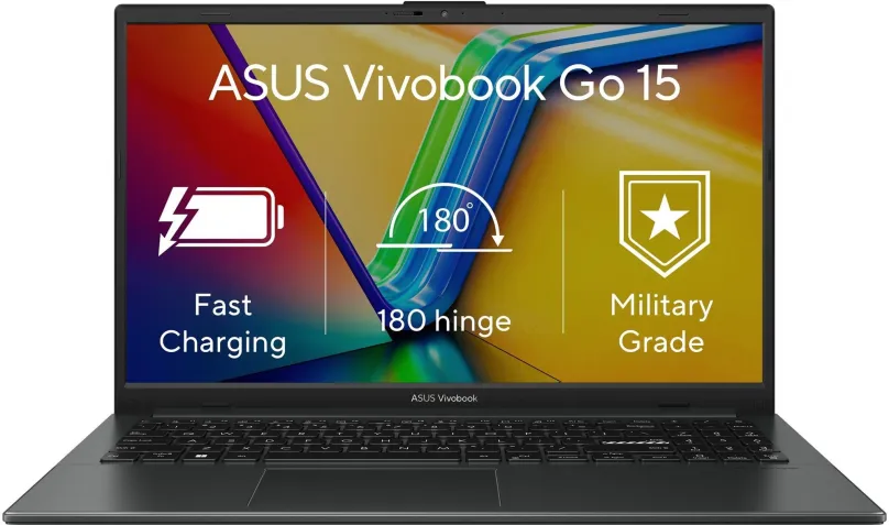 Notebook ASUS Vivobook Go 15 E1504GA-BQ205W Mixed Black, Intel Core i3 N305 Alder Lake, 1