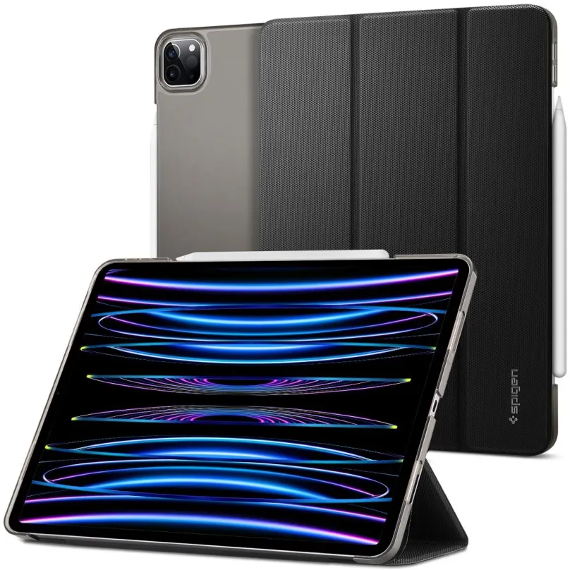 Púzdro na tablet Spigen Liquid Air Folio Black iPad Pro 11" 2022/2021