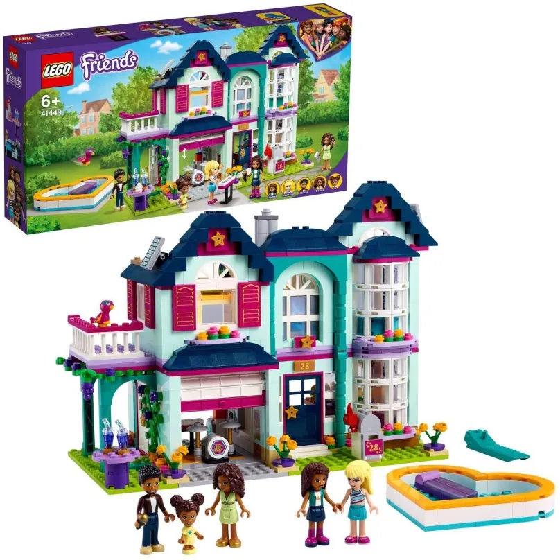 LEGO stavebnica LEGO® Friends 41449 Andrea a jej rodinný dom