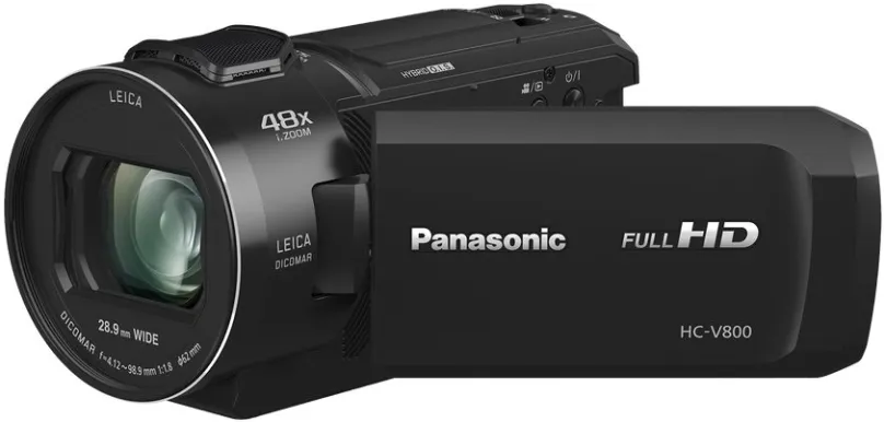Digitálna kamera Panasonic V800 čierna
